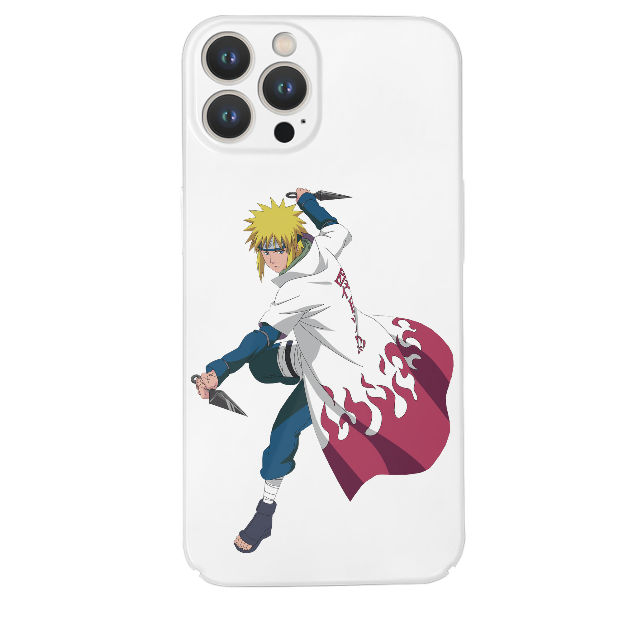（画像用） NARUTO -ナルト- 波風 ミナト Namikaze Minato 【iPhone 14シリーズ対応】ハードケース